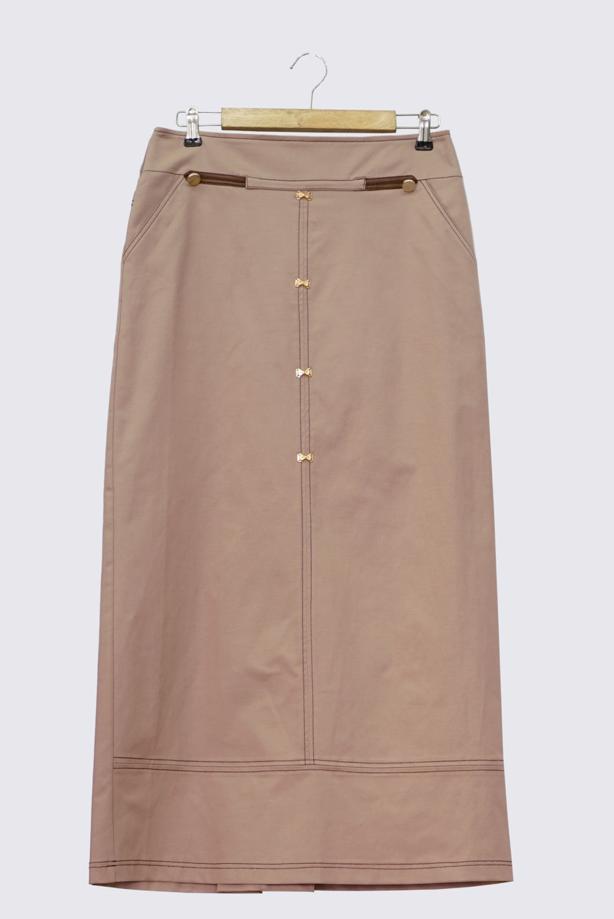 Vêtements hijab BRUN T 6597 ALVİNA MEGAN 15421 ETEK 38/46 TEK38 - TRENDTESETTÜR