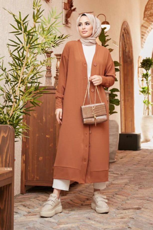 Vêtements hijab  BUTTONED JACKET 5503  - TRENDTESETTÜR