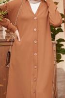 Hijab clothing TABA BUTTONED JACKET 5503 