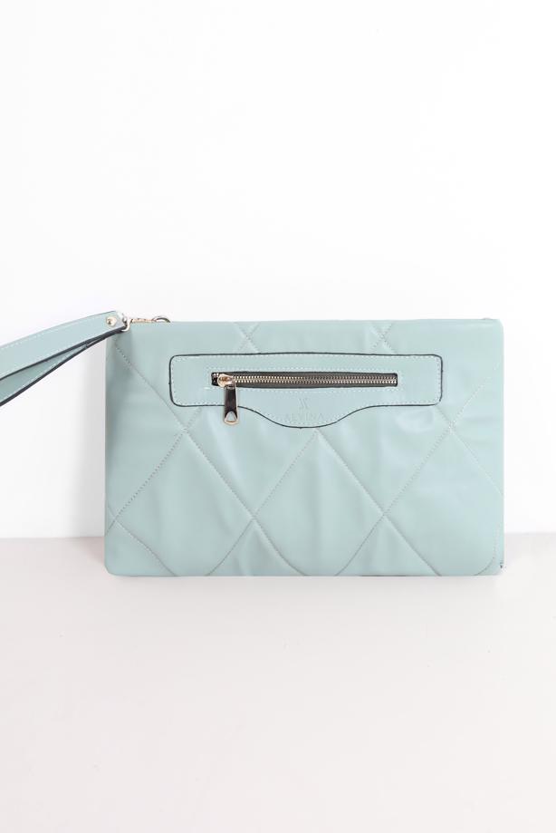 Vêtements hijab VERT POCHETTE ALVİNA 055 - TRENDTESETTÜR