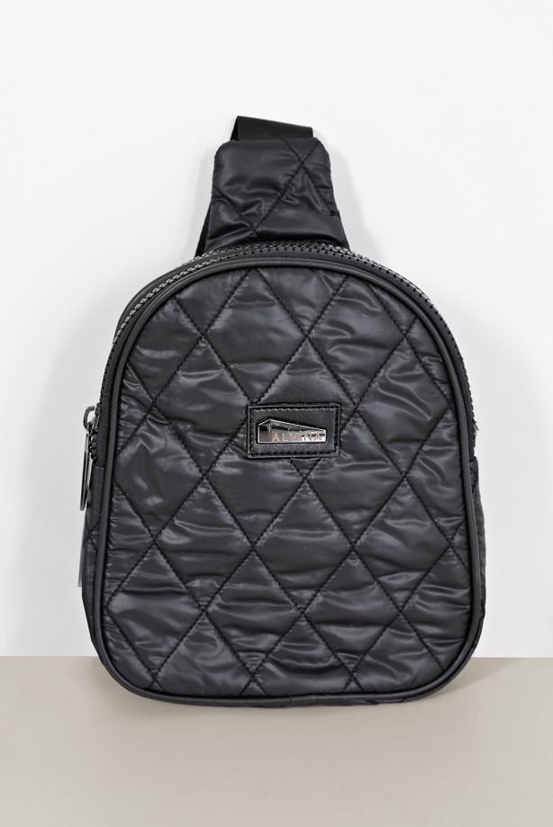 Hijab clothing BLACK ALVİNA QUILTED BAG 1880  - TRENDTESETTÜR