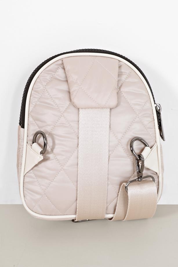 Hijab clothing CREAM ALVİNA QUILTED BAG 1880  - TRENDTESETTÜR