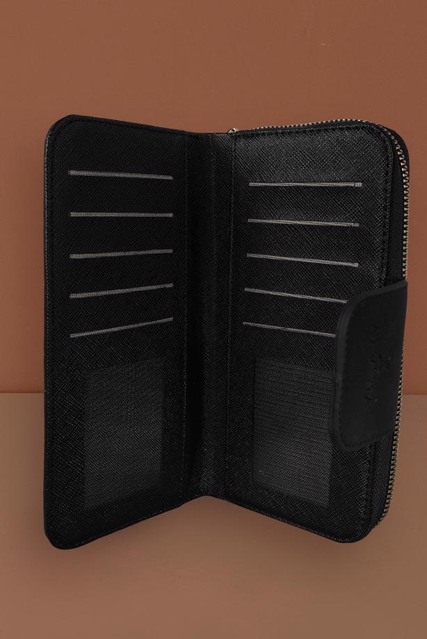 Hijab clothing BLACK ALVİNA PURSE 3613  - TRENDTESETTÜR