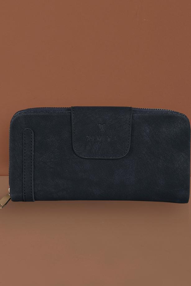 Hijab clothing NAVY BLUE ALVİNA PURSE 3613  - TRENDTESETTÜR