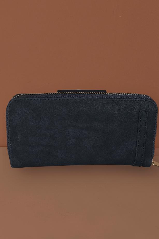 Hijab clothing NAVY BLUE ALVİNA PURSE 3613  - TRENDTESETTÜR