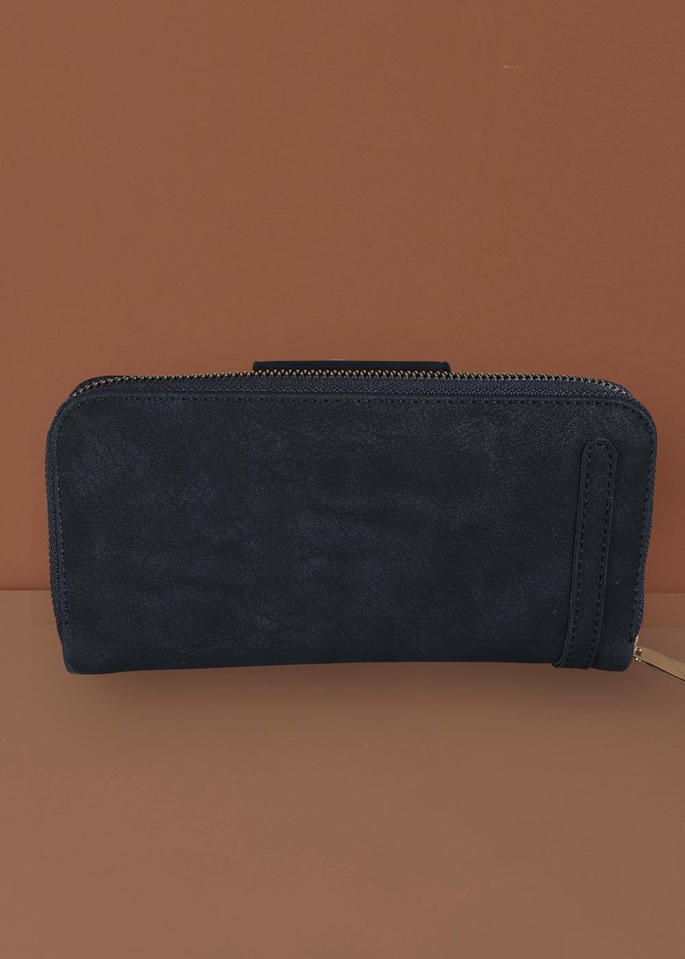 Tesettür giyim LACİVERT ALVİNA CÜZDAN 3613 