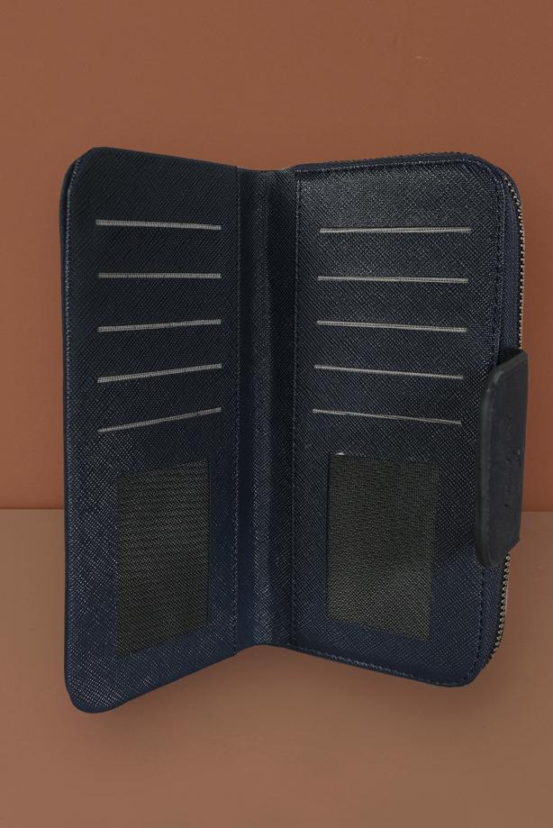 Hijab clothing NAVY BLUE ALVİNA PURSE 3613  - TRENDTESETTÜR