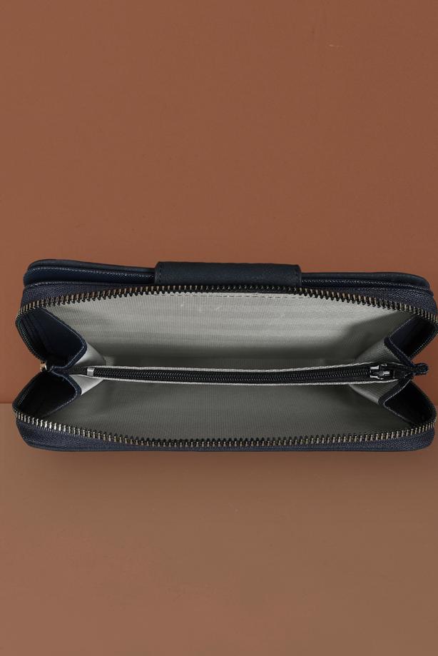 Hijab clothing NAVY BLUE ALVİNA PURSE 3613  - TRENDTESETTÜR