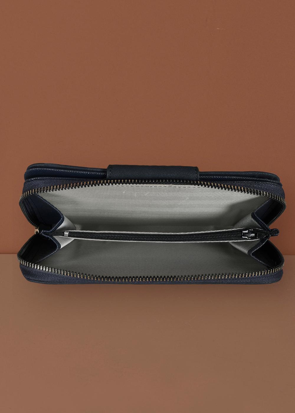 Tesettür giyim LACİVERT ALVİNA CÜZDAN 3613 