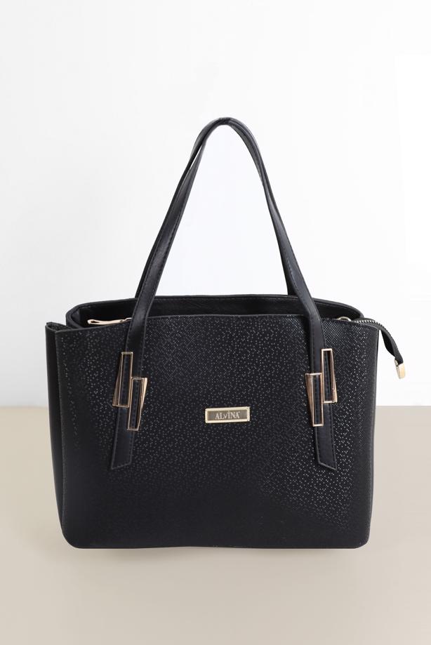Hijab clothing BLACK ALVİNA TOTE BAG 5036  - TRENDTESETTÜR