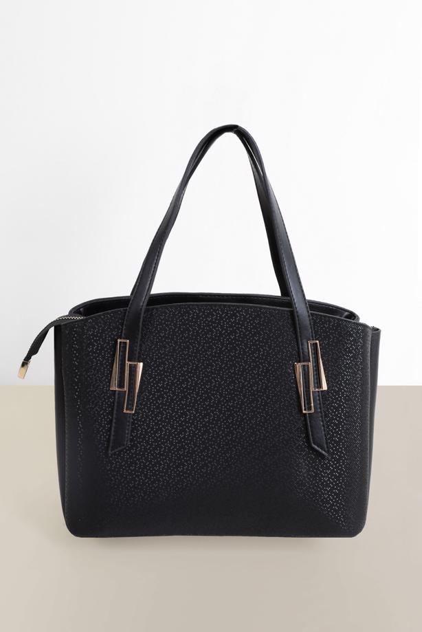 Hijab clothing BLACK ALVİNA TOTE BAG 5036  - TRENDTESETTÜR