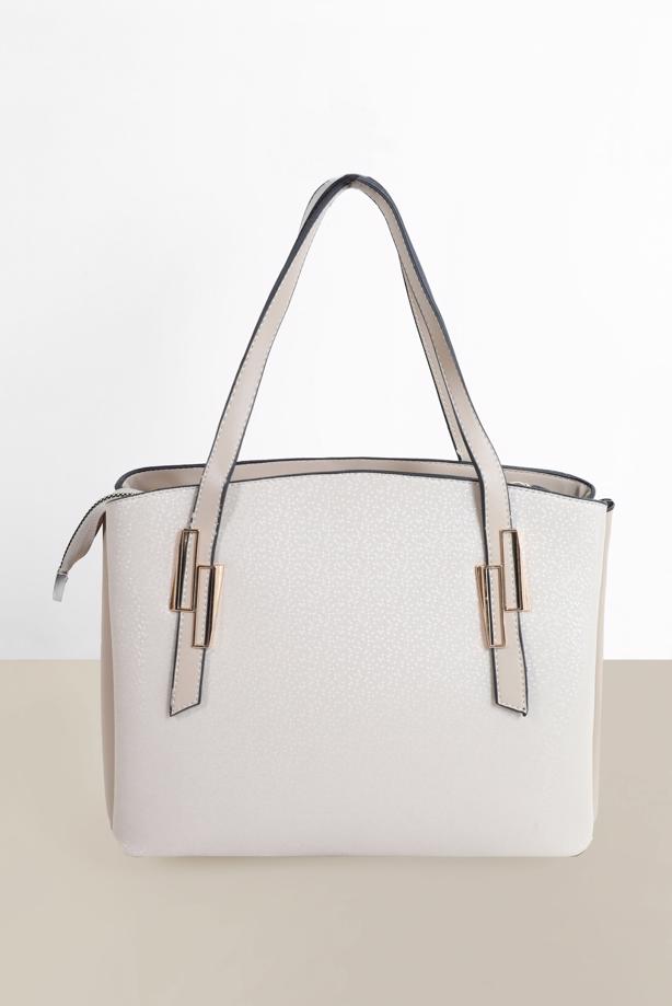 Hijab clothing MINK ALVİNA TOTE BAG 5036  - TRENDTESETTÜR