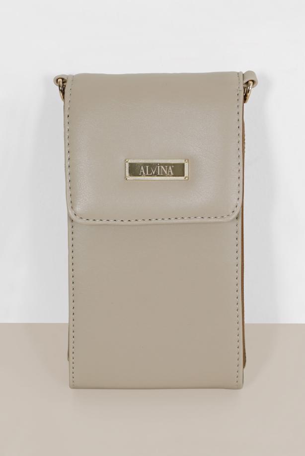 Hijab clothing MINK ALVİNA PURSE LOOKING BAG 6033 - TRENDTESETTÜR