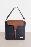 Vêtements hijab NOIR ALVİNA CEINTURE DÉTAIL SAC 9032