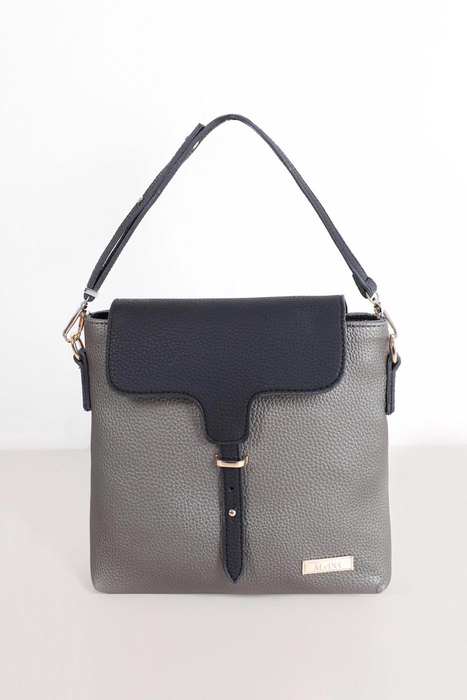 Vêtements hijab BEIGE ALVİNA CEINTURE DÉTAIL SAC 9032