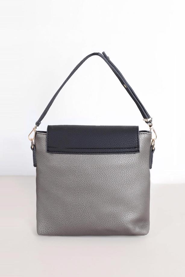 Hijab clothing BEIGE ALVİNA BELT DETAIL BAG 9032  - TRENDTESETTÜR