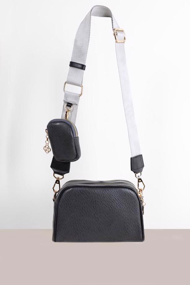 Hijab clothing BEIGE ALVİNA PURSE DETAIL BAG 9036  - TRENDTESETTÜR