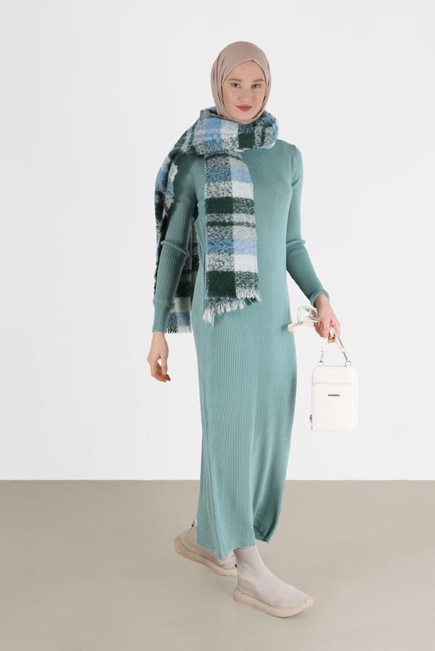 Vêtements hijab  CORDUROY BASIC KNITWEAR DRESS 00042  - TRENDTESETTÜR