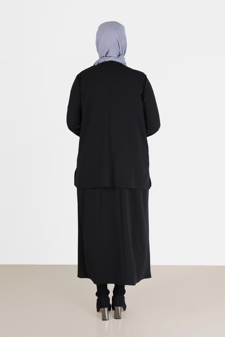 Vêtements hijab NOIR COSTUME JUPE ALVINA T 20192