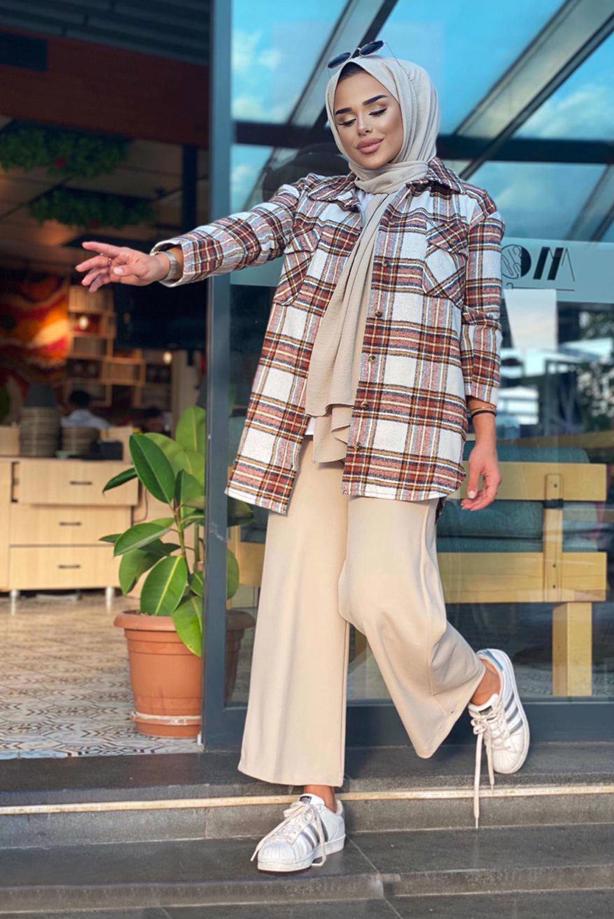 Vêtements hijab  CREPE PALAZZO PANTS T 1001  - TRENDTESETTÜR