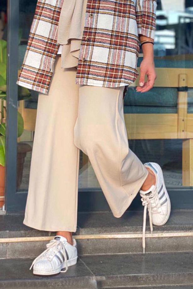 Vêtements hijab  CREPE PALAZZO PANTS T 1001  - TRENDTESETTÜR