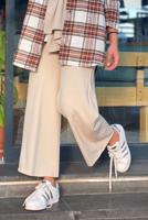 Vêtements hijab BEIGE PANTALON EN CRÊPE T 1001