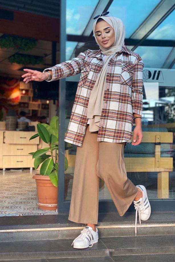 Vêtements hijab  CREPE PALAZZO PANTS T 1001  - TRENDTESETTÜR