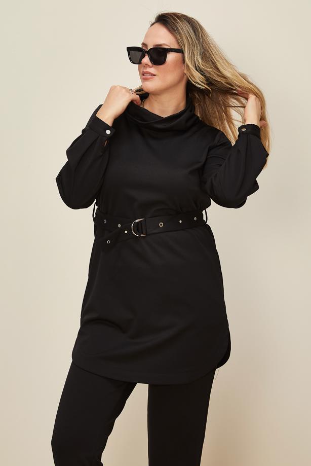 Tesettür giyim SİYAH T 42450 ALV 8528 2′Lİ PANT.TK 38/44 TEK40 - TRENDTESETTÜR