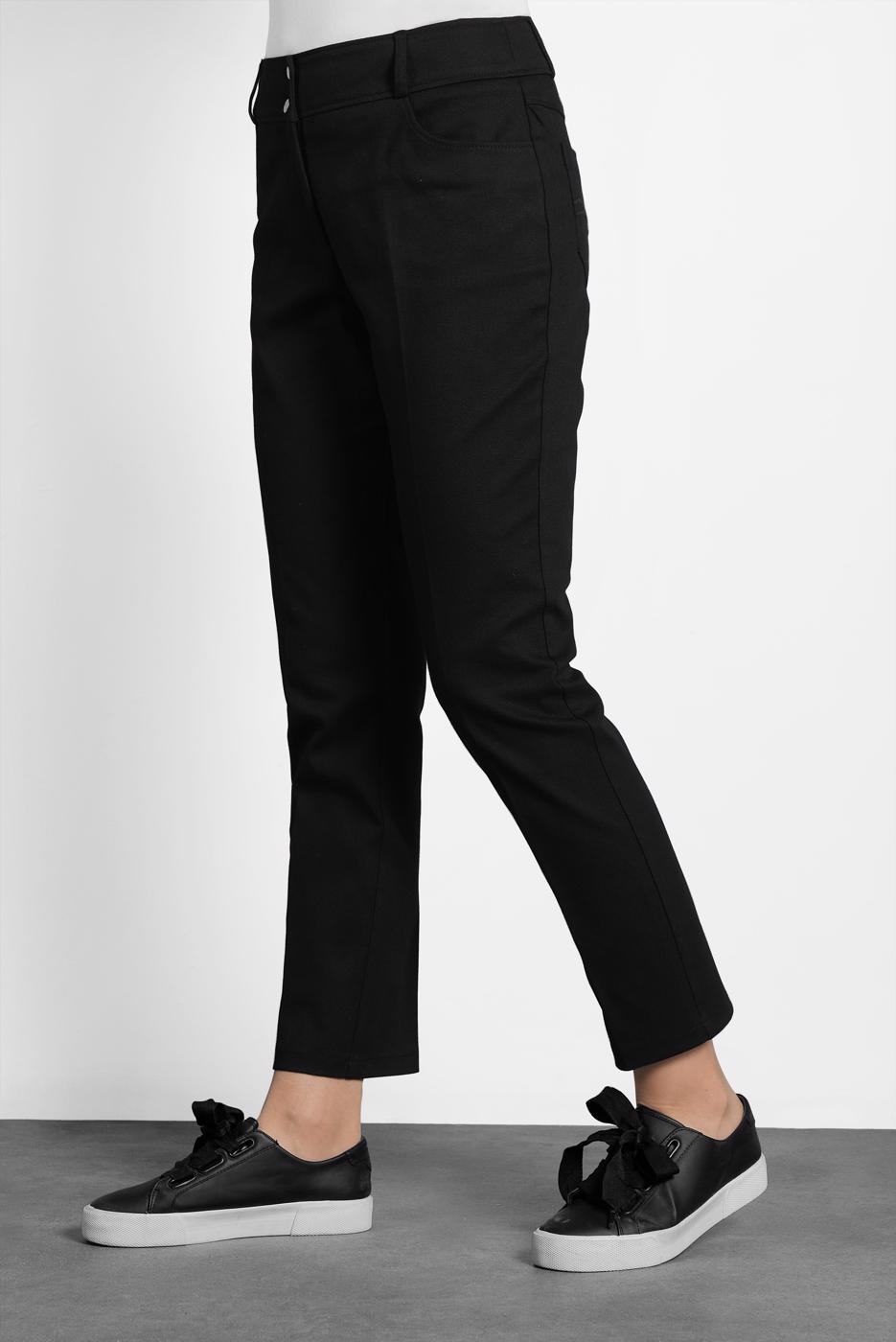 Tesettür giyim SİYAH ALVİNA KLASİK PANTOLON 70021	