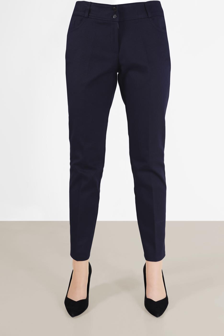 Hijab clothing NAVY BLUE ALVİNA CLASSIC TROUSERS 70021 
