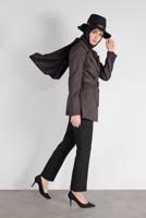 Tesettür giyim SİYAH ALVİNA KLASİK KESİM PANTOLON 70127 