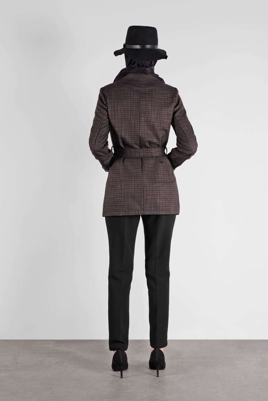 Tesettür giyim SİYAH ALVİNA KLASİK KESİM PANTOLON 70127 