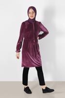 Tesettür giyim SİYAH ALVİNA KLASİK KESİM PANTOLON 70135 