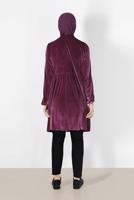 Tesettür giyim SİYAH ALVİNA KLASİK KESİM PANTOLON 70135 