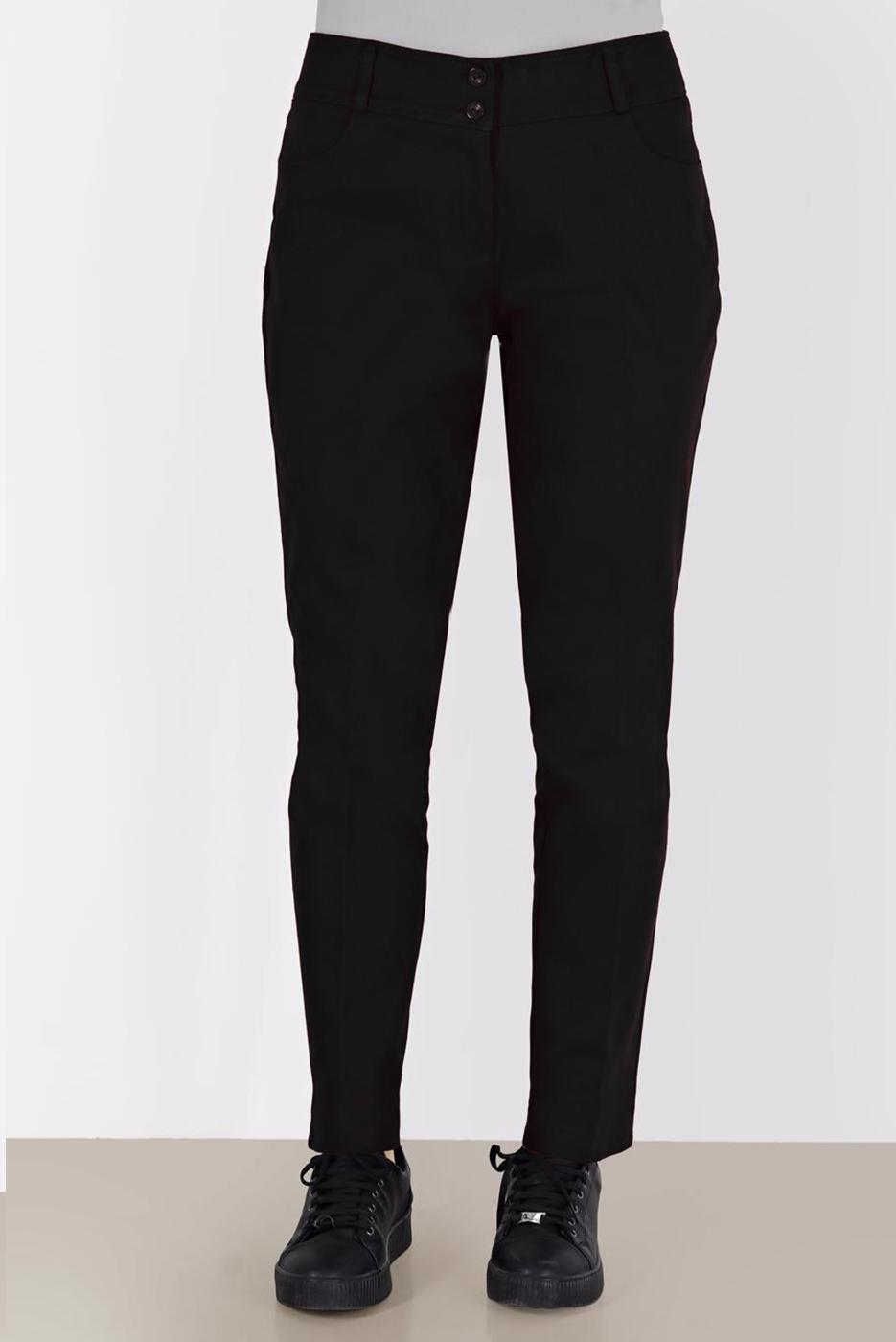 Hijab clothing BLACK ALVINA SKINNY FIT PANTS T 70307