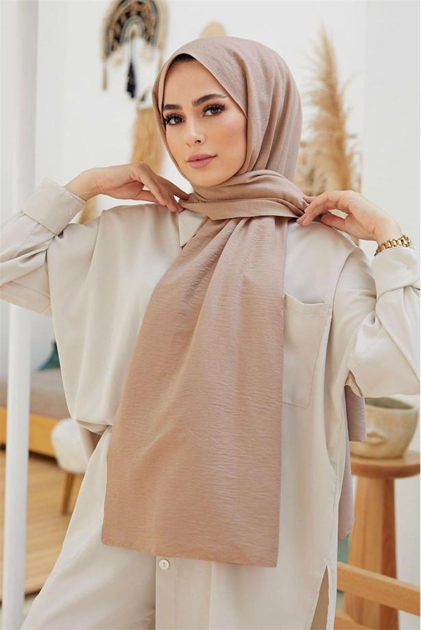 Hijab clothing  COTTON SHAWL 3010  - TRENDTESETTÜR