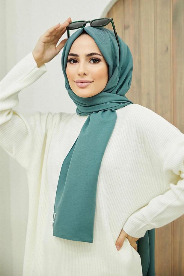 Hijab clothing  COTTON SHAWL 3010  - TRENDTESETTÜR