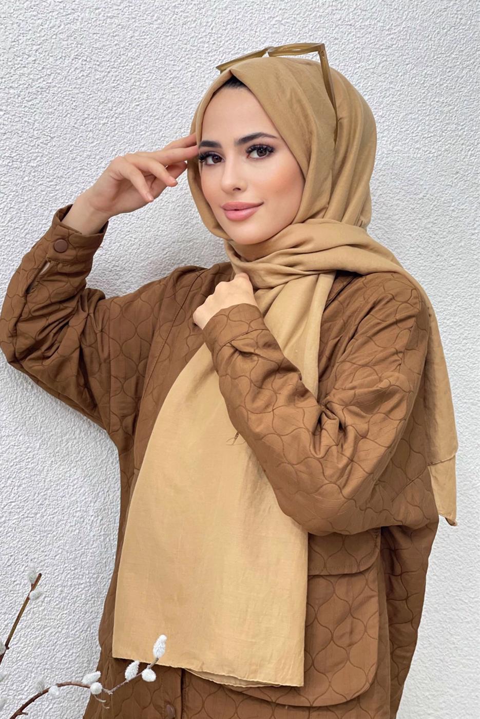Vêtements hijab VISON CHÂLE FRAIS 4620