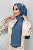 Vêtements hijab BLEU MARINE CHÂLE FRAIS 4620