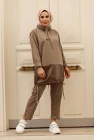 Vêtements hijab BRUN HIJAB COSTUME 5107