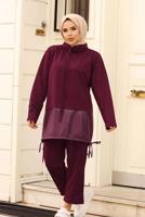 Vêtements hijab ROUGE BORDEAUX HIJAB COSTUME 5107