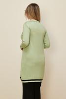 Hijab clothing GREEN T 42109 ALV TRİKO TUNİK 38/44
