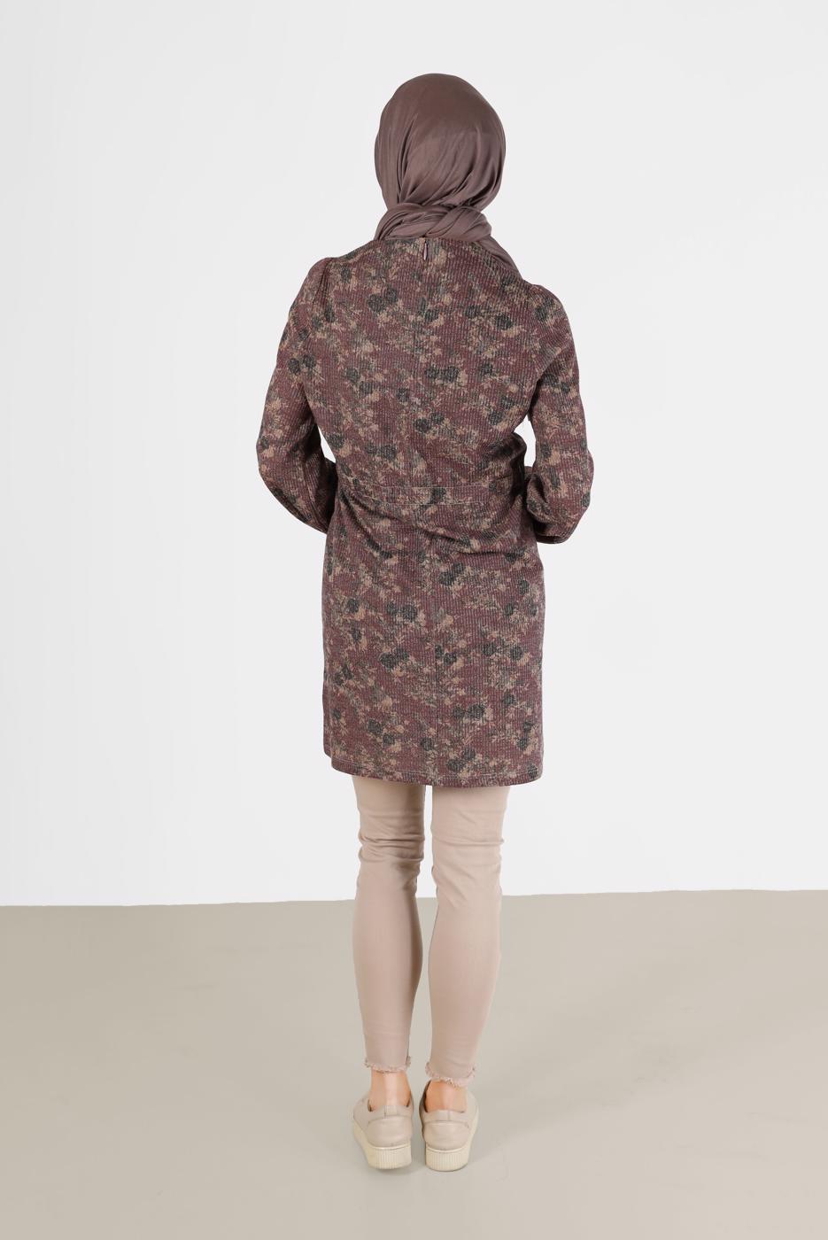 Hijab clothing PINK ALVINA SMOCKED WAIST TUNIC T 42319