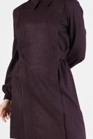 Tesettür giyim MÜRDÜM ALVİNA BAĞLAMA DETAYLI TUNİK T 42377