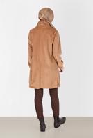 Tesettür giyim KAHVE ALVİNA TESETTÜR TUNİK T 42420