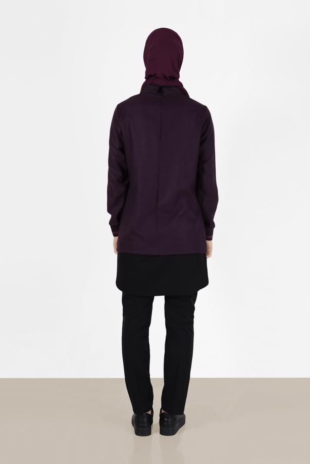 Hijab clothing PLUM ALVINA SHIRT COLLAR TUNIC T 42444 - TRENDTESETTÜR