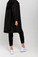 Vêtements hijab NOIR TRENCH-COAT À CAPUCHE DÉTAIL POCHE T 130