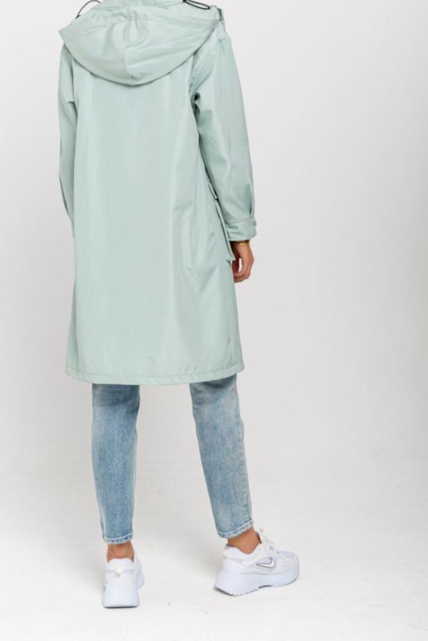 Vêtements hijab  POCKET DETAIL HOODED TRENCH COAT T 130  - TRENDTESETTÜR