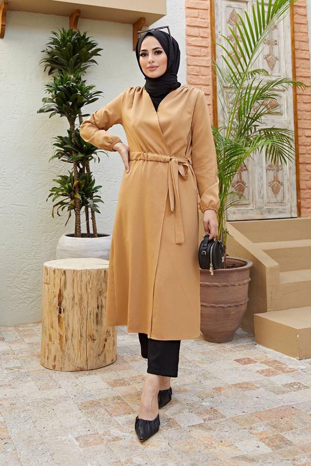 Hijab clothing  TIE DETAIL JACKET T 2001  - TRENDTESETTÜR
