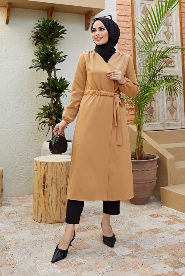 Hijab clothing  TIE DETAIL JACKET T 2001  - TRENDTESETTÜR